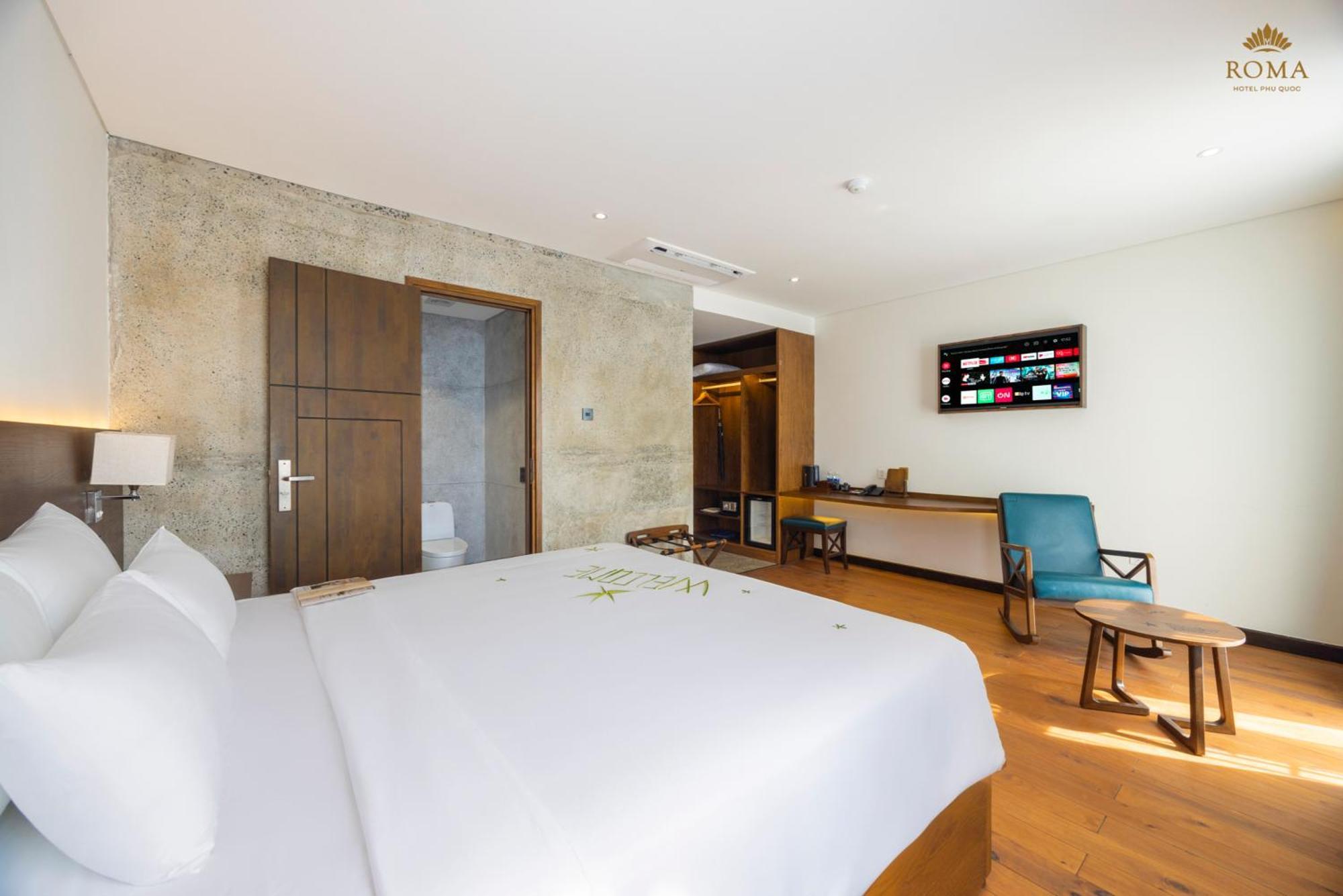 Roma Hotel Phu Quoc - Free Airport Shuttle & Sunset Town Tour Buitenkant foto